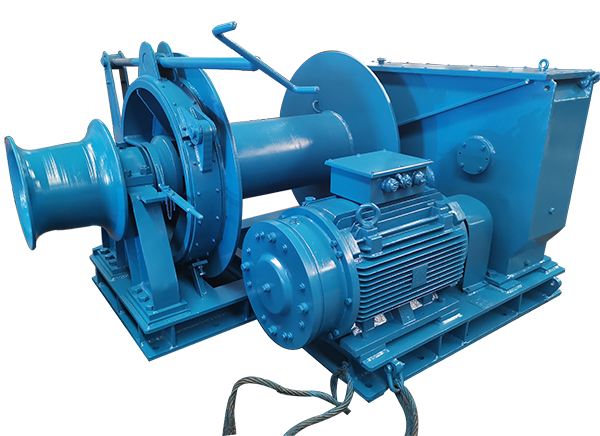 200kN Electric Single Drum Winch